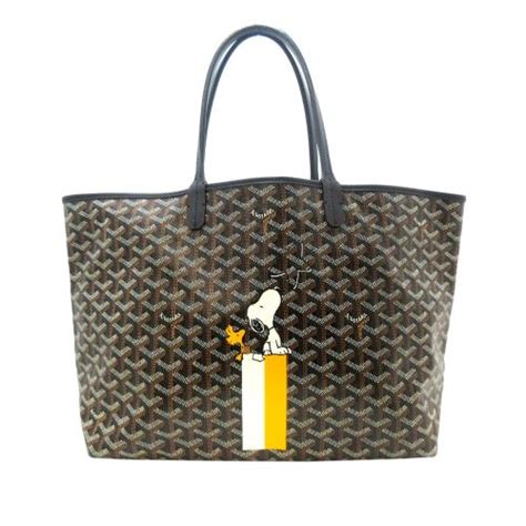 goyard x peanuts|GOYARD X PEANUTS Goyardine Saint Louis PM .